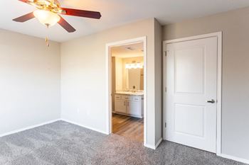 Modern ceiling fans w/ overhead lighting